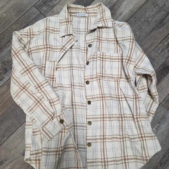 Plaid Shacket - Picture 1 of 2